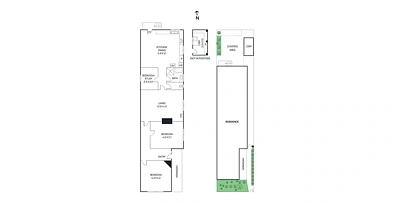 17 Green Street, Windsor, VIC 3181, 2 Bedrooms, 1 Bathrooms, House