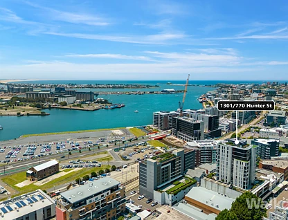 1301/770 Hunter Street, Newcastle West, Newcastle, 2 habitaciones, 2 baños, Apartment