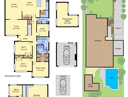 4 Sanday Street, Glen Waverley, East Melbourne, 5房, 3浴, House