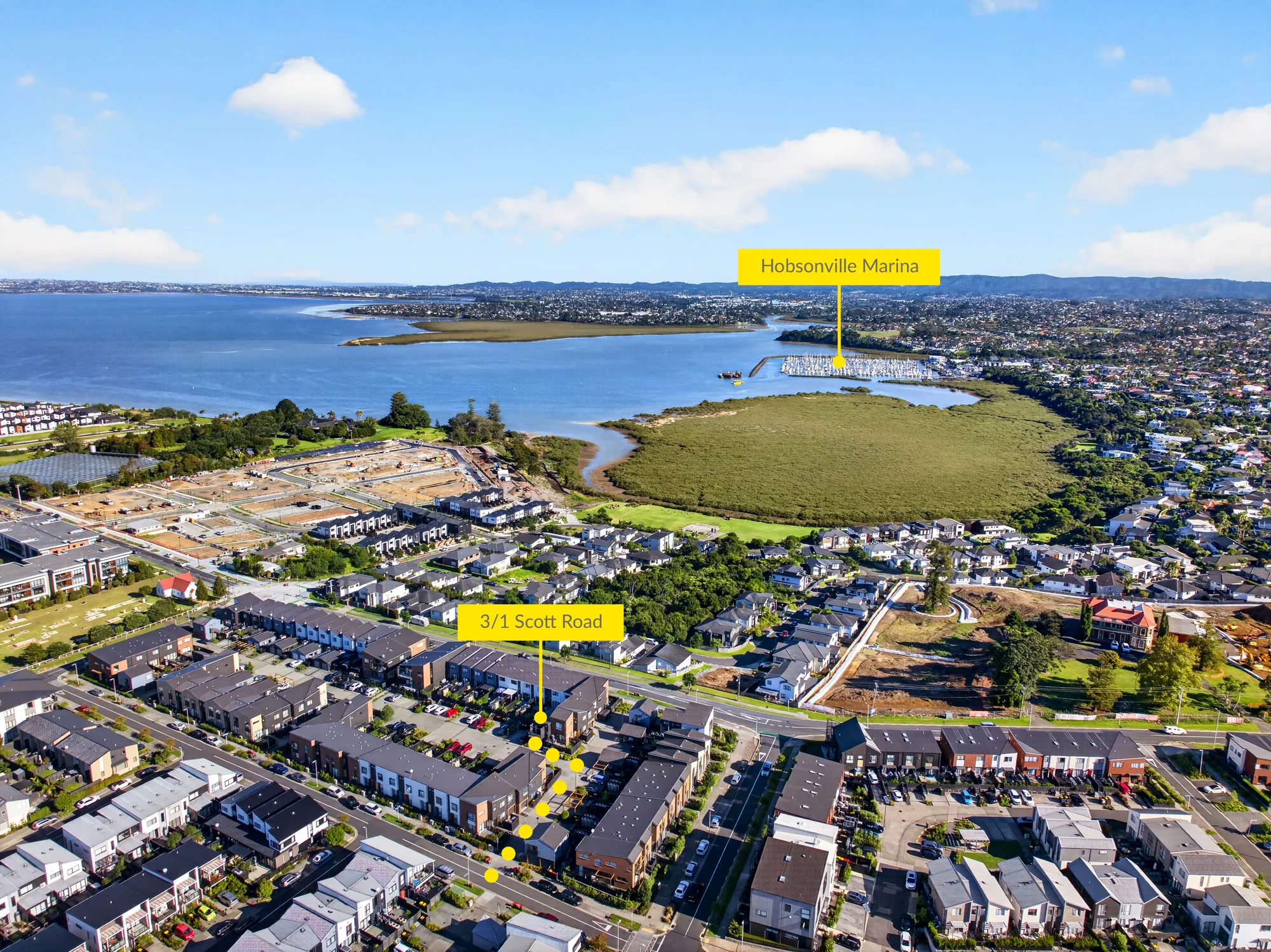 Hobsonville 1Phòng ngủ Stylish and Sun-Filled Living