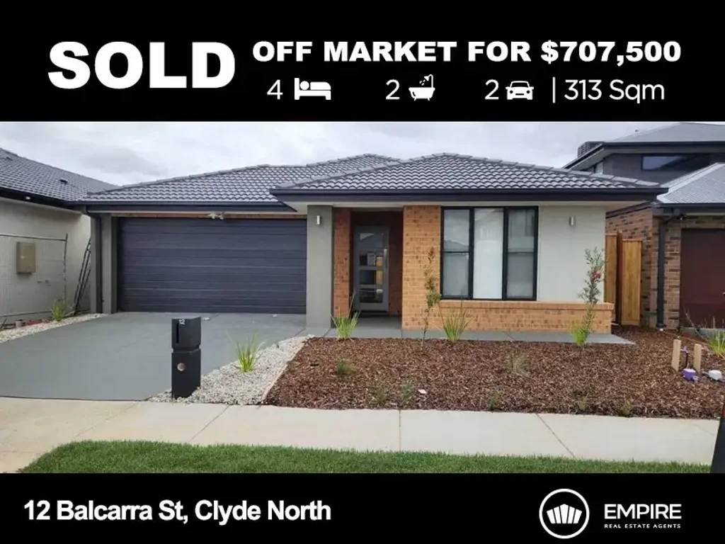 12 Balcarra Street, Clyde North, VIC 3978