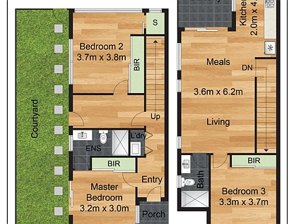 5/79 Phoenix Street, Sunshine North, Western Melbourne, 3房, 2浴, Townhouse