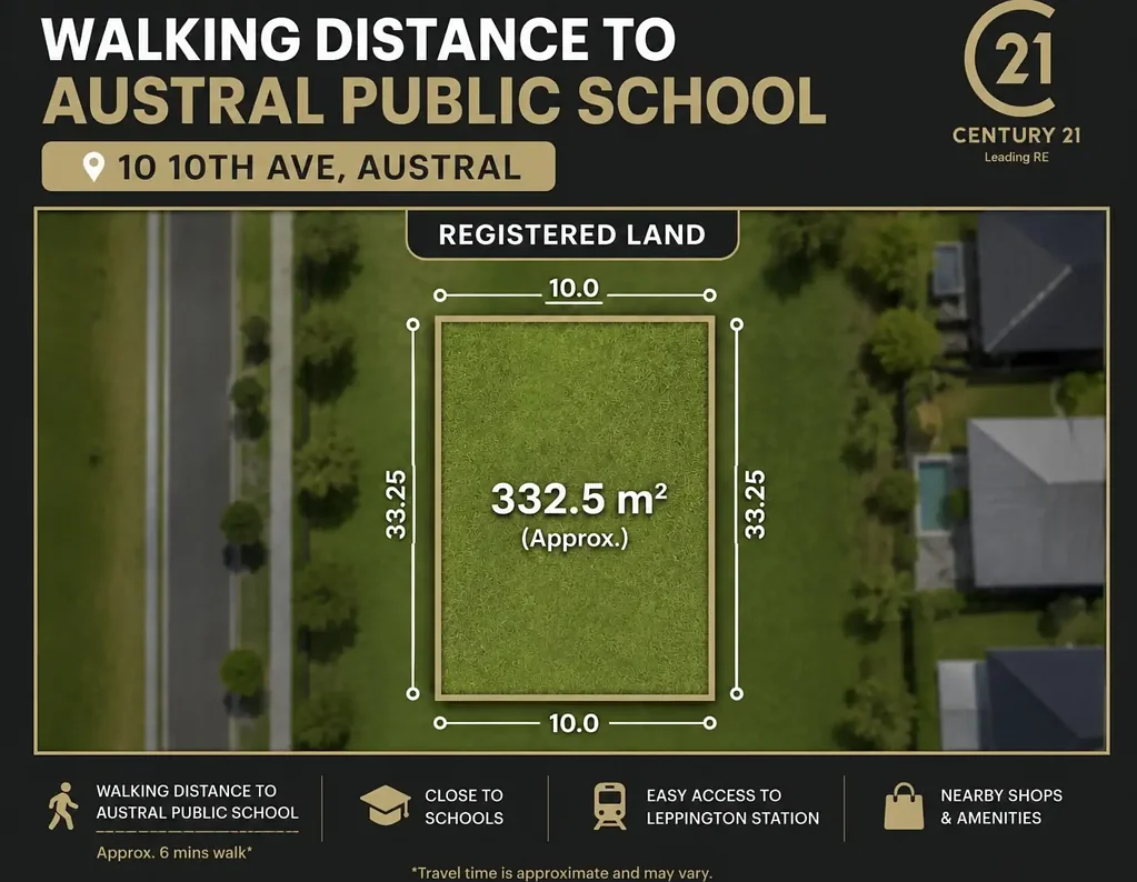 Austral Registered land for Sale