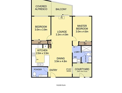 1/123 Main Road, Lower Plenty, North Melbourne, 2 침실, 1 욕실, Unit