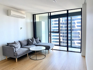 客厅 - 4706/442 Elizabeth Street, Melbourne, VIC 3000