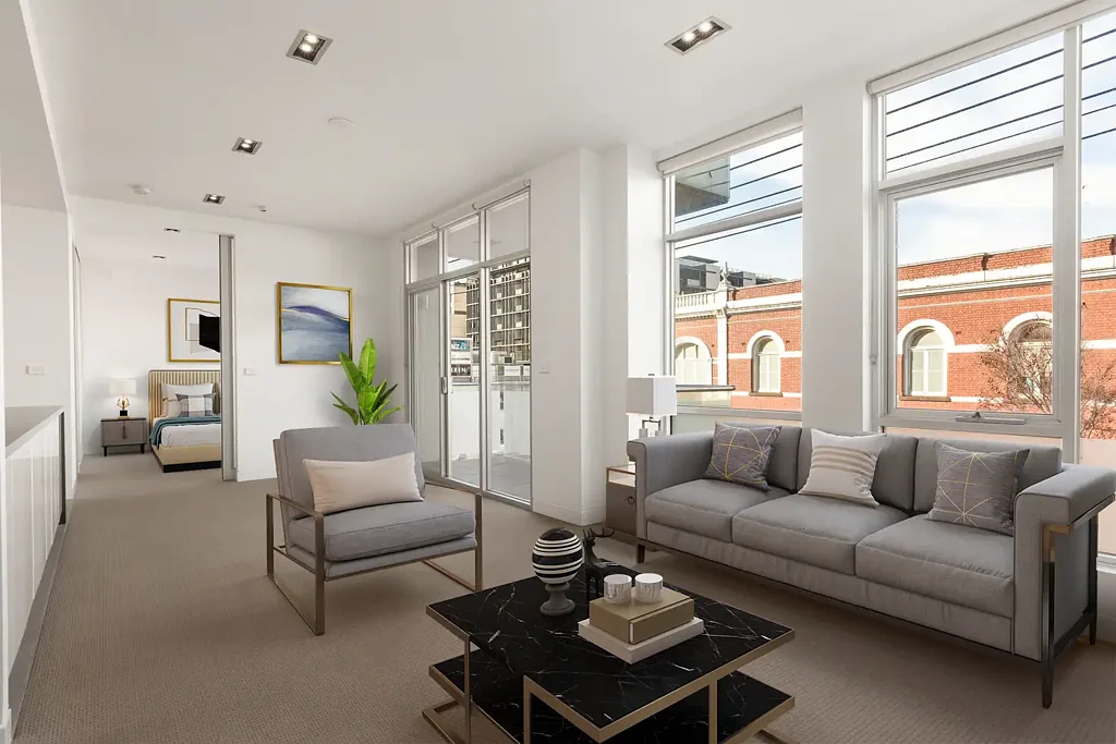 FLOODED IN NATURAL LIGHT WITH ICONIC RICHMOND VIEW