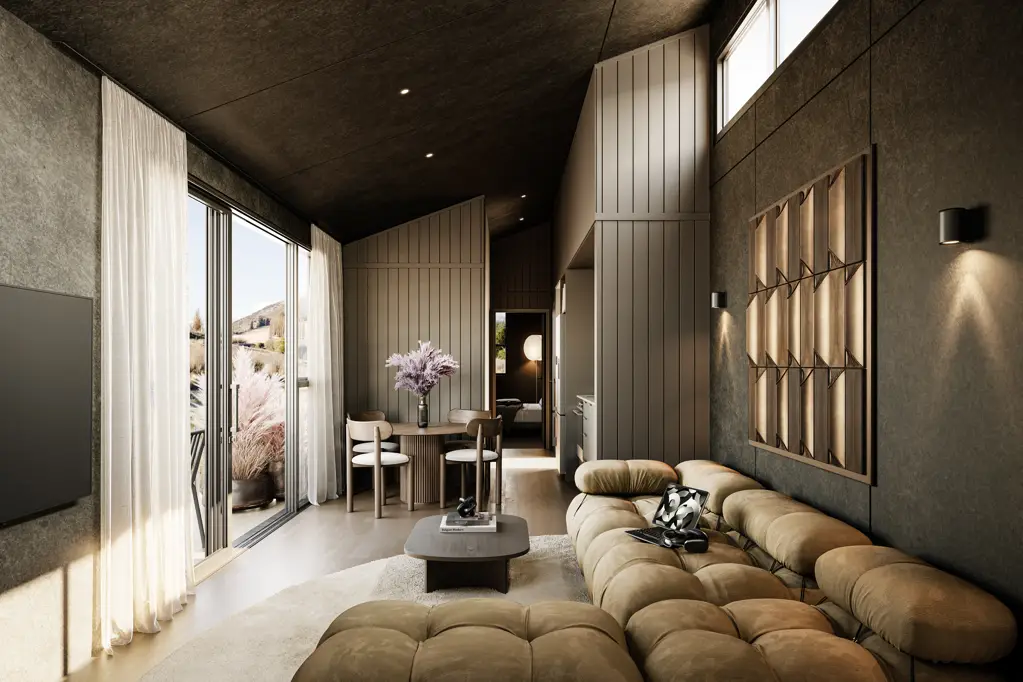 Frankton 1部屋 The Crest Cabins