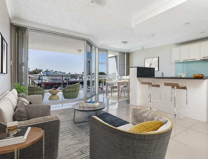 10/28 Lagoon Street, Sandgate, Brisbane - Northern Region , 2 ਕਮਰੇ, 2 ਬਾਥਰੂਮ, Unit