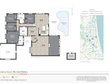 9 Wanneroo Court, Mermaid Waters, Gold Coast, 4 Bedrooms, 2 Bathrooms, House