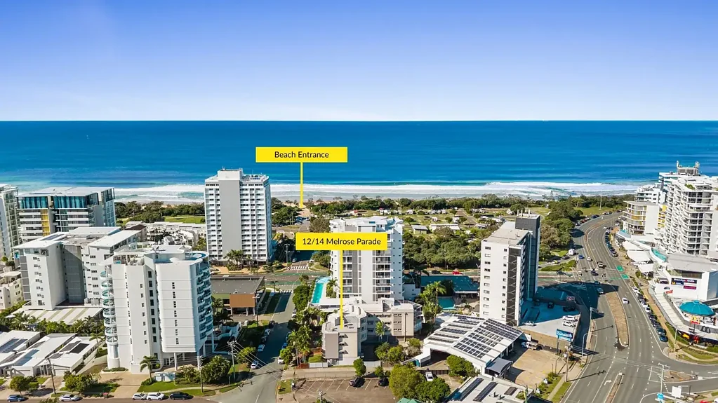 Maroochydore 2房  North-Facing Top Floor Apartment with Exclusive Rooftop Terrace