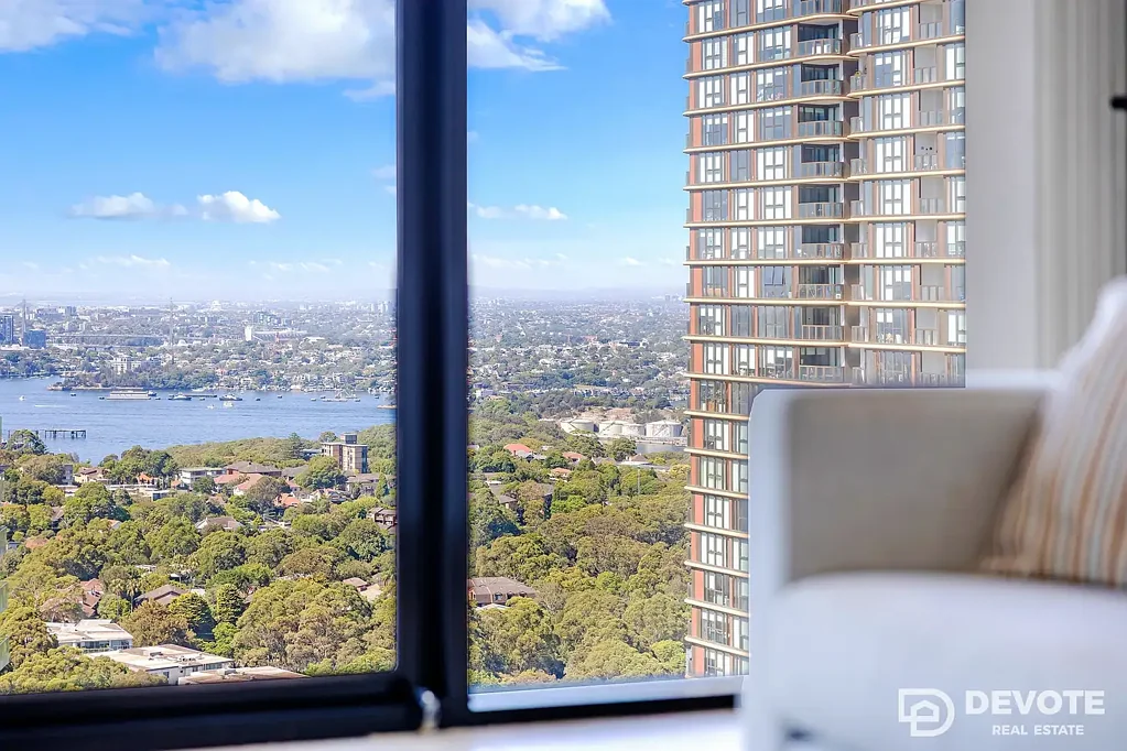 St Leonards 1침실 One-Bedroom Residence with Panoramic City and Water Views