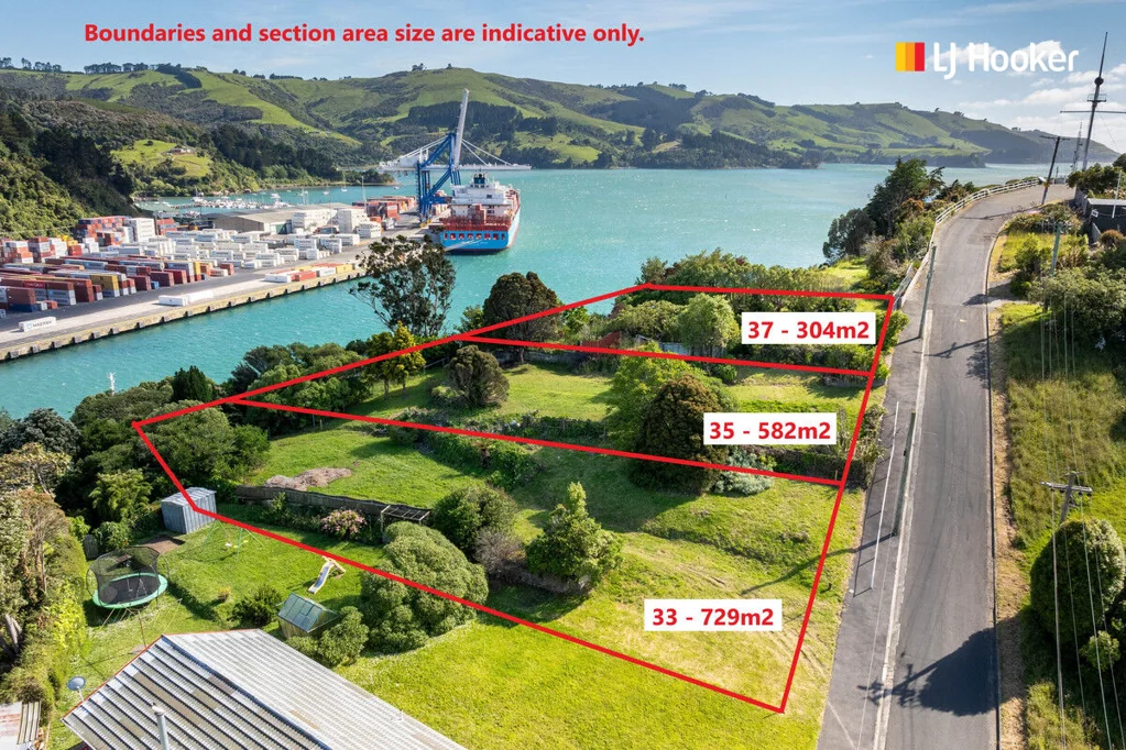 Port Chalmers Three Unique Opportunities to Create Dream Homes!