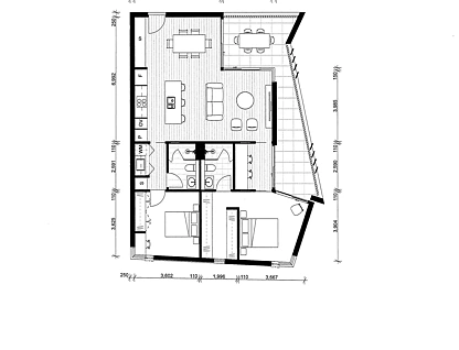 302/43 Honeysuckle Drive, Newcastle, Newcastle, 2 rūma, 2 rūma horoi, Apartment