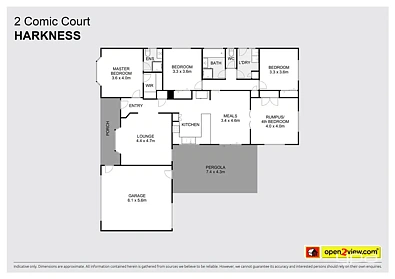 2 Comic Court, Harkness, VIC 3337, 3 Bedrooms, 2 Bathrooms, House