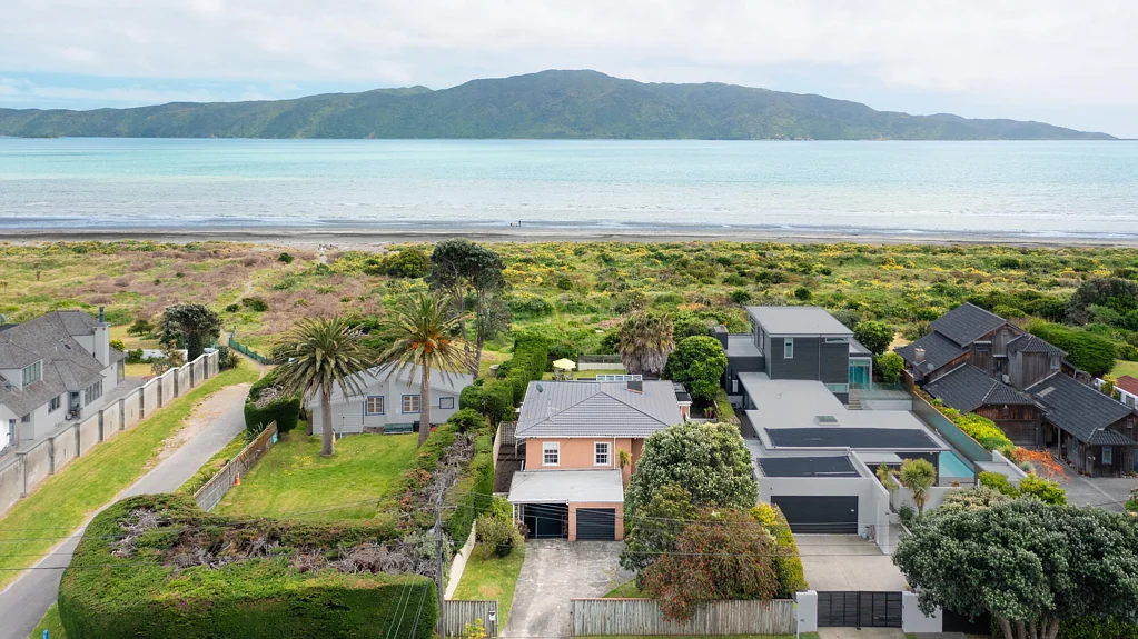 Paraparaumu Beach 3Zimmer Epic Views, Absolute Beachfront, Full Site