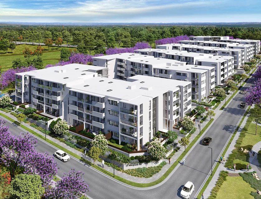 C 233/25 Macquarie Rd, Rouse Hill, The Hills, 1 Kuwarto, 1 Banyo, Apartment