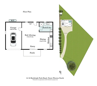 14-16 Rockleigh Park Road, Narre Warren North, VIC 3804, 1房, 1浴, House