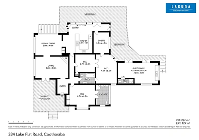 334 Lake Flat Road, Cootharaba, QLD 4565, 5 slaapkamers, 4 badkamers, House