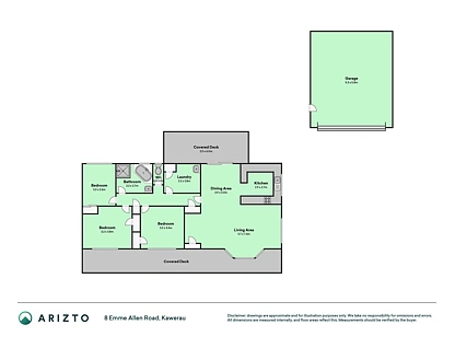 8 Emme Allan Road, Kawerau, Kawerau, 3房, 1浴, 独立屋