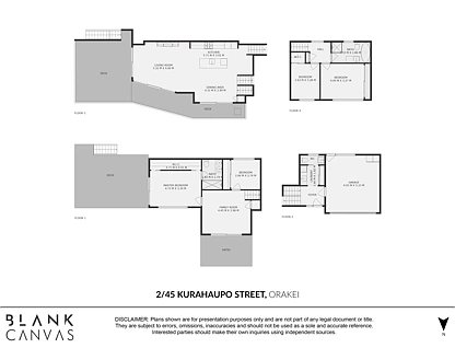 2/45 Kurahaupo Street, Orakei, Auckland City, 4房, 2浴, 独立屋