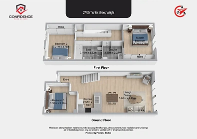 Unit 27/55 Tishler Street, Wright, ACT 2611, 3 slaapkamers, 2 badkamers, Townhouse