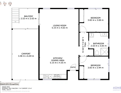195 Lamprill Circle, Herdsmans Cove, Hobart, 2 phòng ngủ, 1 phòng tắm, House