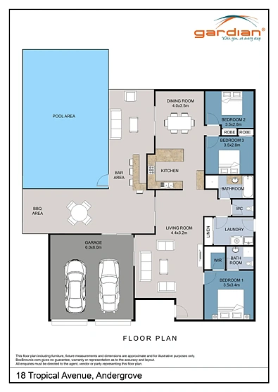 18 Tropical Avenue, Andergrove, QLD 4740, 3 slaapkamers, 2 badkamers, House