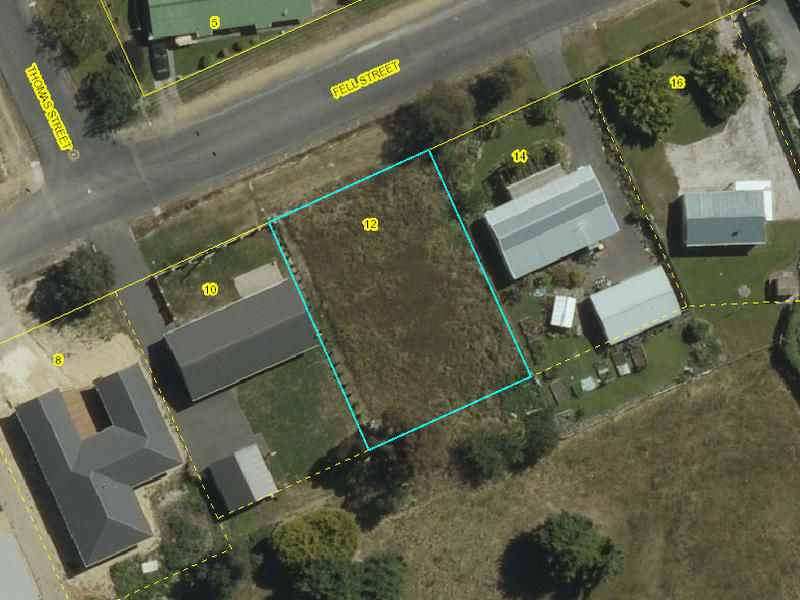 12 Fell Street, Waikouaiti, Dunedin, 4 غرف, 0 حمامات