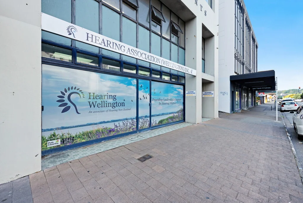 Mount Victoria Ground floor, open plan & concrete floors!