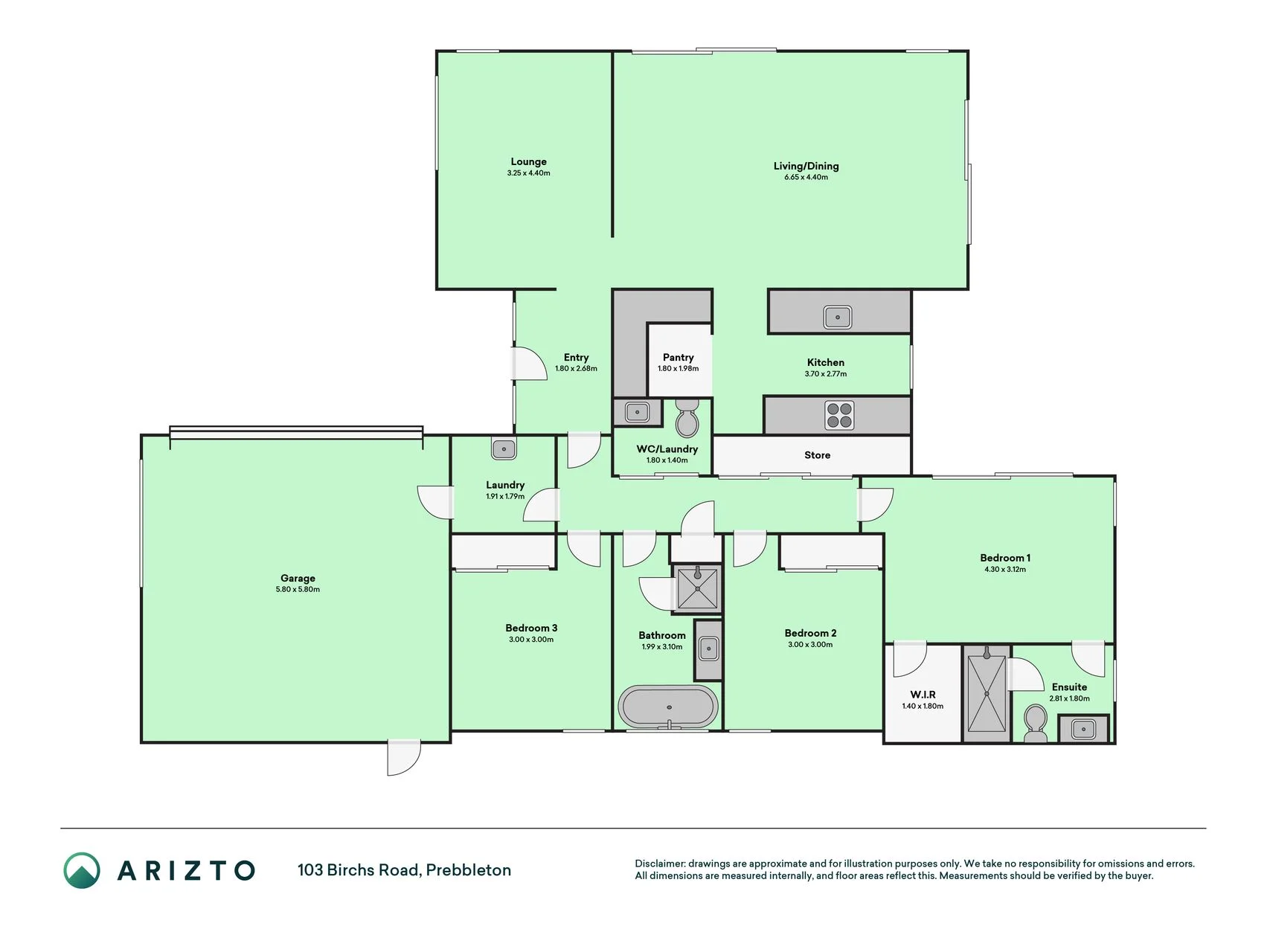 103 Birchs Road, Prebbleton, Selwyn District, Canterbury, 3 Bedrooms, 2 Bathrooms, House
