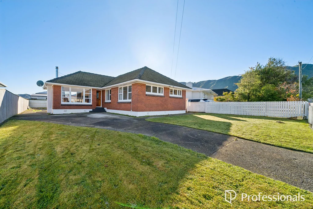 Wainuiomata 3房  Sunny Brick Beauty