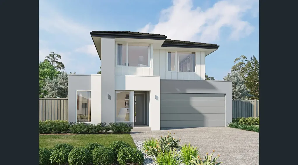 Mickleham 4房 地块7401，Sherridon Homes Parkville设计，占地220.5平方米，建筑面积196平方米。 交钥匙价格全包，包括彩色混凝土车道、全屋遮光卷帘、20毫米人造石台面等。 Merrifield位置优越，临近购物中心、公交站、公园和学校。 抓住机会，搬进墨尔本北部首屈一指的社区全新住宅。 Full Turnkey H&L package in Merrifield from Sherridon Homes!