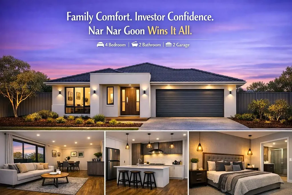 Nar Nar Goon 4 Slaapkamer Family Comfort. Investor Confidence. Nar Nar Goon Wins It All.