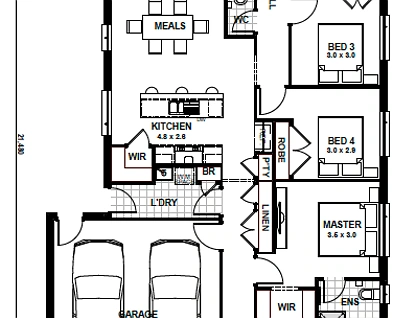 Lot 265 Paramount Drive, Warragul, Traralagon , 4 rūma, 2 rūma horoi, House