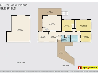 1/40 Tree View Avenue, Glenfield, North Shore City, 3 कमरे, 1 बाथरूम, House