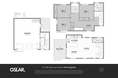 5/736 Wynnum Road, Morningside, QLD 4170, 3房, 2浴, Townhouse