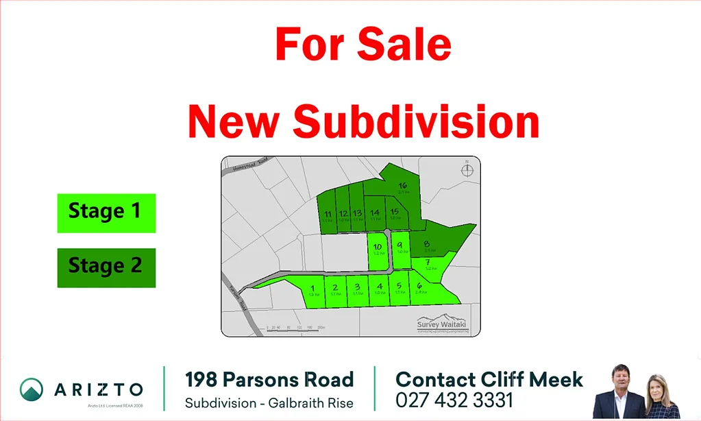 Weston Proposed Sub-Division