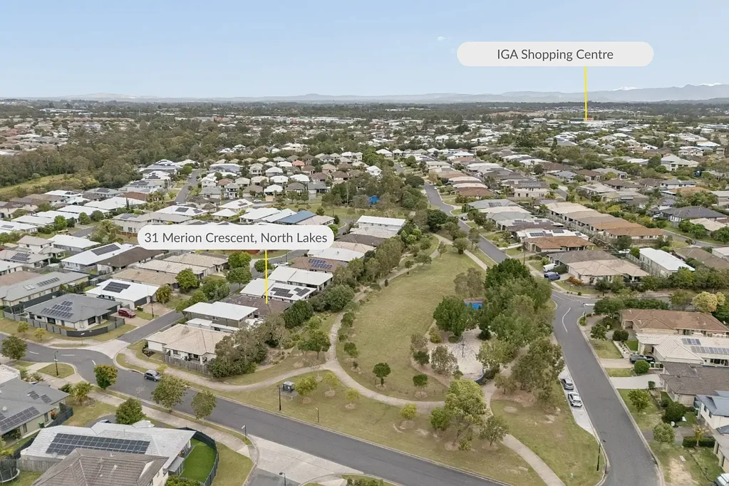 North Lakes 4房 位于 North Lakes 的公园旁家庭生活 Parkside Family Living in North Lakes