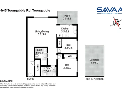 4/45-49 Toongabbie Road, Toongabbie, Western Suburbs, 2 chambres, 1 salles de bain, Apartment
