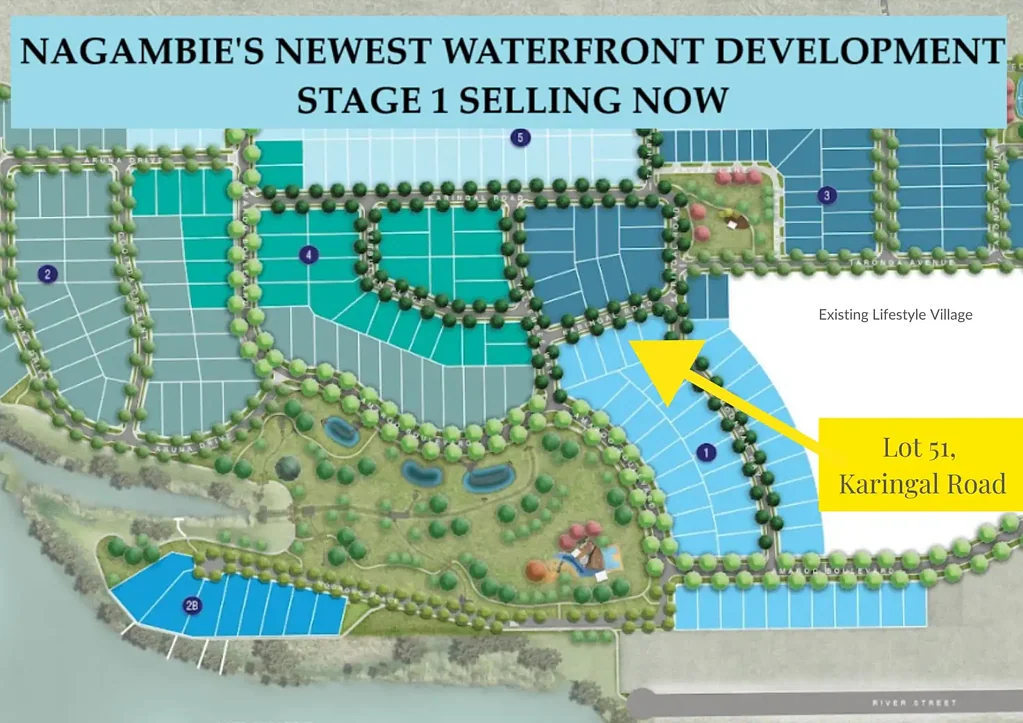 Nagambie GREAT BLOCK IN NEW WATERFRONT ESTATE