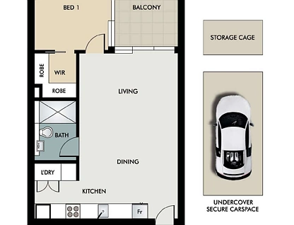 402/109 Oxford Street, Bondi Junction, Eastern Suburbs, 1 chambres, 1 salles de bain, Apartment