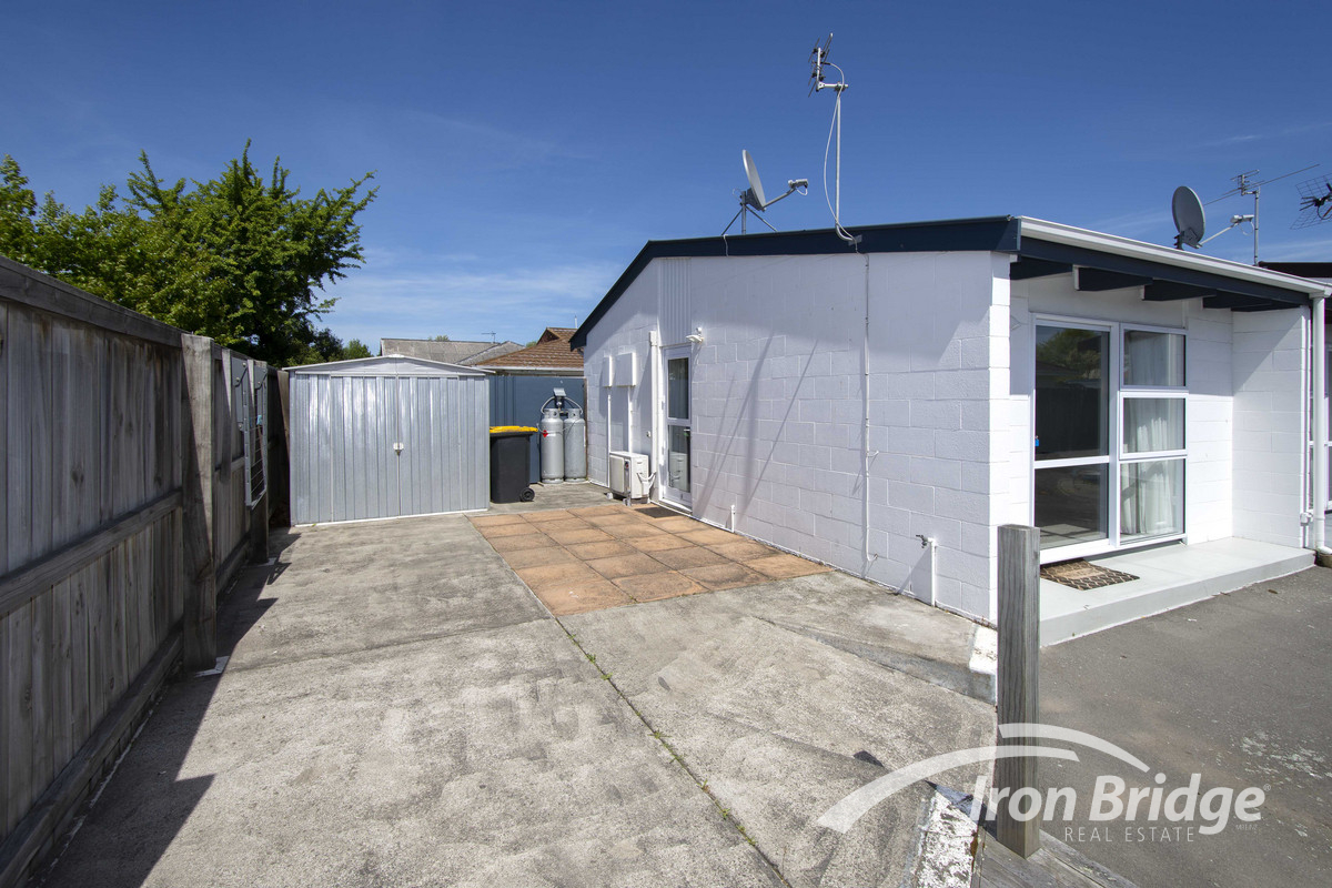 1/17 Brake Street, Upper Riccarton, Christchurch, 1 chambres, 1 salles de bain