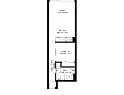 708/111 Quay Street, Brisbane City, Brisbane - Inner City Region, 1房, 1浴, Apartment