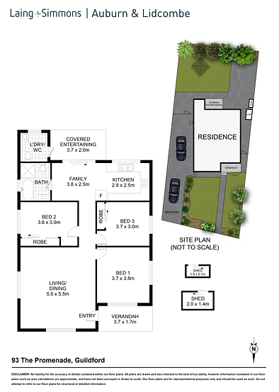 93 The Promenade, Guildford, NSW 2161, 3 Bedrooms, 1 Bathrooms, House