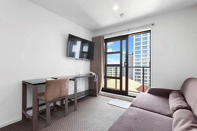 9E/6 St Martins Lane, Grafton, Auckland City, 1 chambres, 1 salles de bain, Apartment