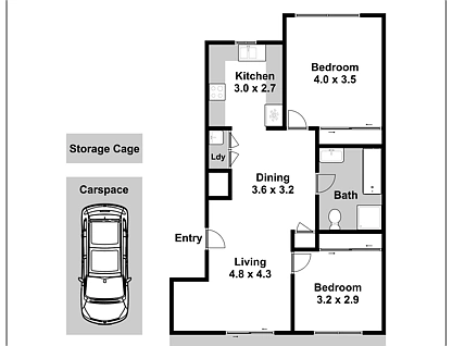 9/19-25 Garfield Street, Wentworthville, Parramatta (Northwest suburbs), 2 कमरे, 1 बाथरूम, Apartment