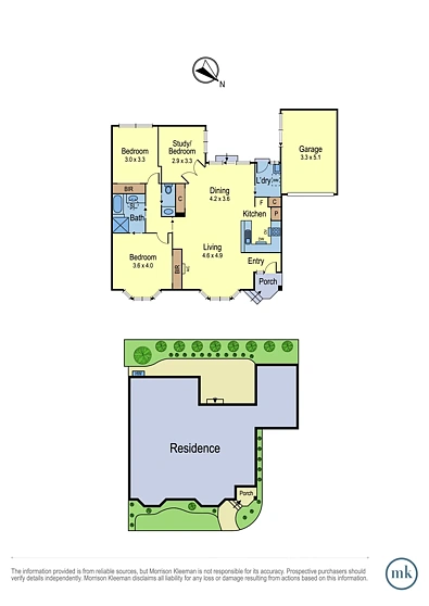 2/34 Batman Road, Eltham, VIC 3095, 3 Bedrooms, 1 Bathrooms, Unit