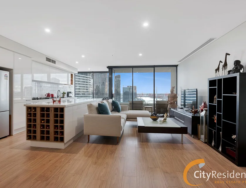 2403/50 Lorimer Street, Docklands, Melbourne CBD, 2 कमरे, 2 बाथरूम, Apartment