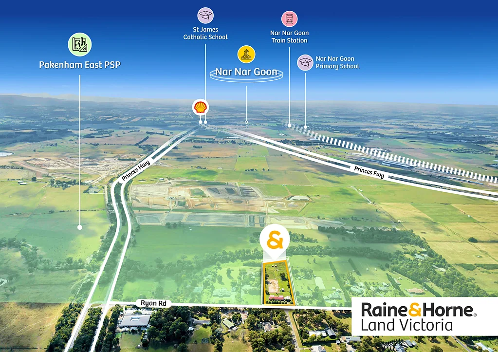 Pakenham 5 Bedroom Blue Chip Developable Land in Pakenham East PSP!