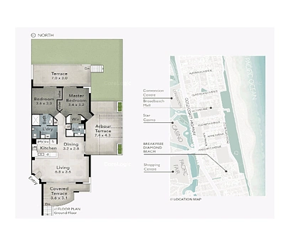 98/10-16 Alexandra Avenue, Mermaid Beach, Gold Coast, 2 ਕਮਰੇ, 2 ਬਾਥਰੂਮ, Apartment